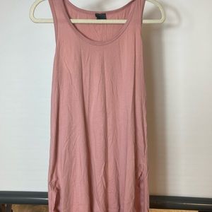Left of Center (Anthropologie) rose tunic/dress